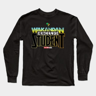 Wakandan Exchange Student Long Sleeve T-Shirt